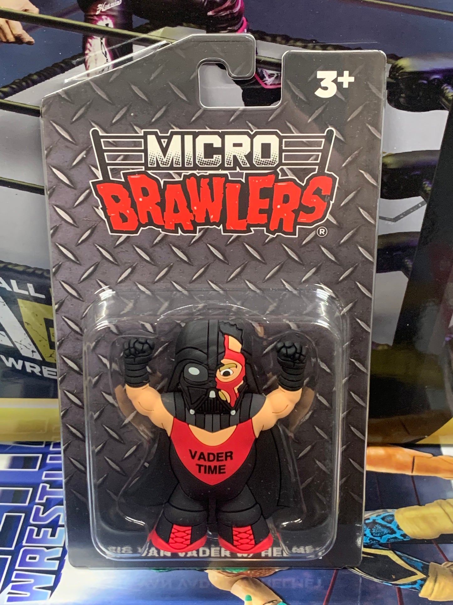 Big Van Vader w/Helmet Micro Brawlers (New in Package)