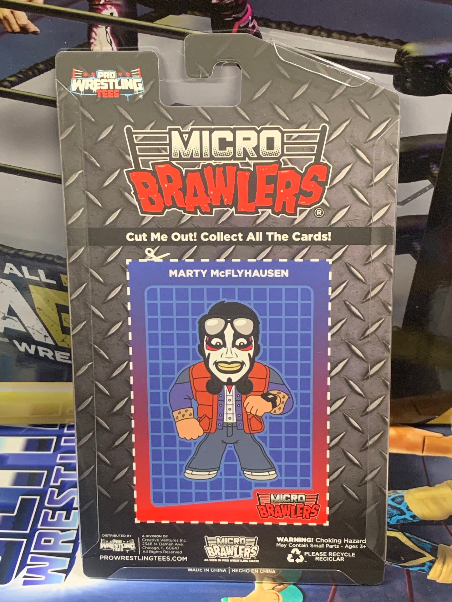 Marty McFlyhausen Micro Brawlers (New in Package)