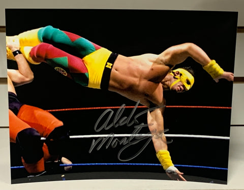 Aldo Montoya WWE Signed 8x10 Color Photo aka Justin Credible