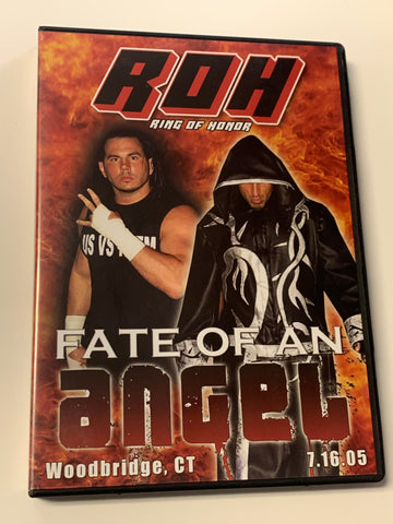 ROH Ring of Honor DVD “Fate of an Angel” 7/16/05 CM Punk Matt Hardy
