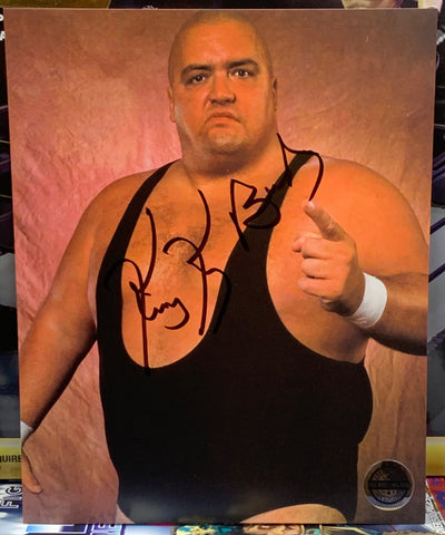 King Kong Bundy Signed 8x10 Color Photo (Pro Wrestling Tee’s Certified)