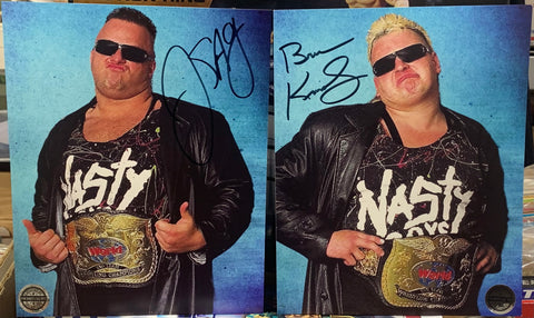 The Nasty Boys Signed 8x10 Color Photo’s (Pro Wrestling Tee’s Certified)