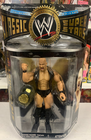 Stone Cold Steve Austin WWF WWE Jakks Classic Superstars Action Figure!!!