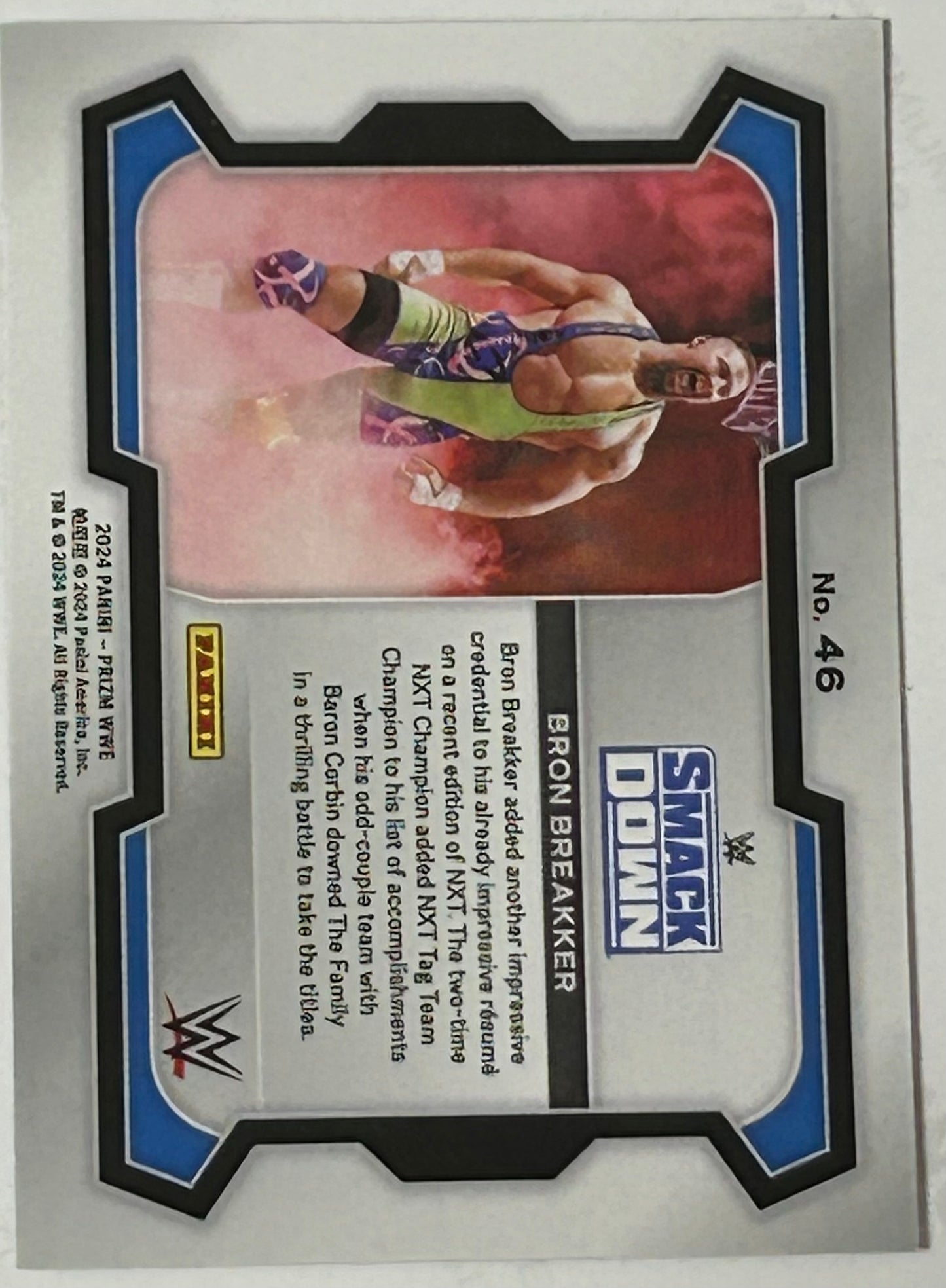 Bron Breakker 2024 WWE Panini Prizm Card