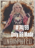 Alexa Bliss 2018 WWE Topps Undisputed Card #74/99