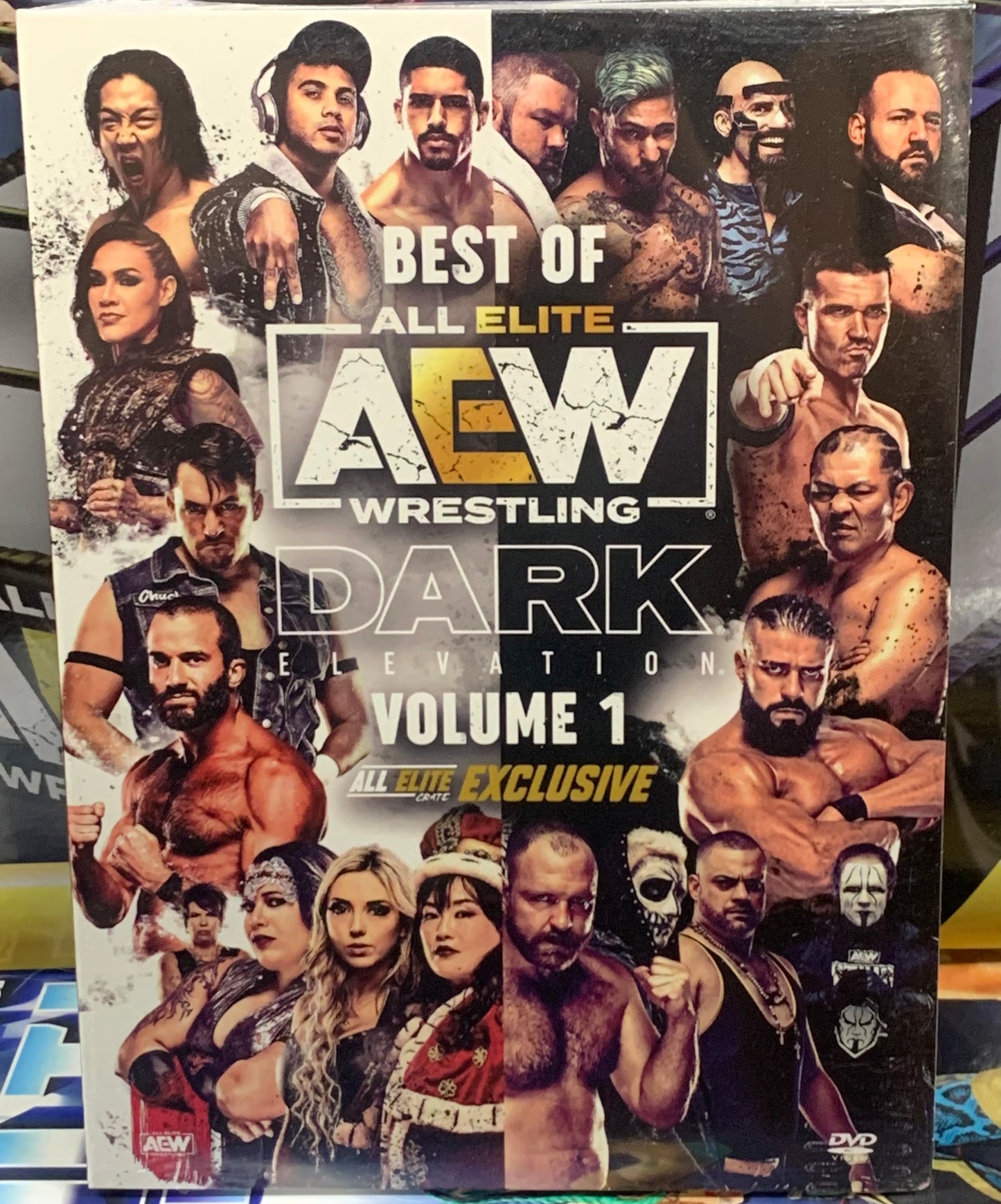 AEW DVD “Dark Elevation Vol. 1” (Sealed) (Darby Allin, Moxley, Dark Order)