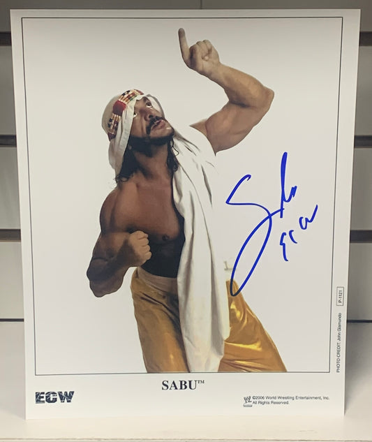 SABU Signed 8x10 Color Photo COA