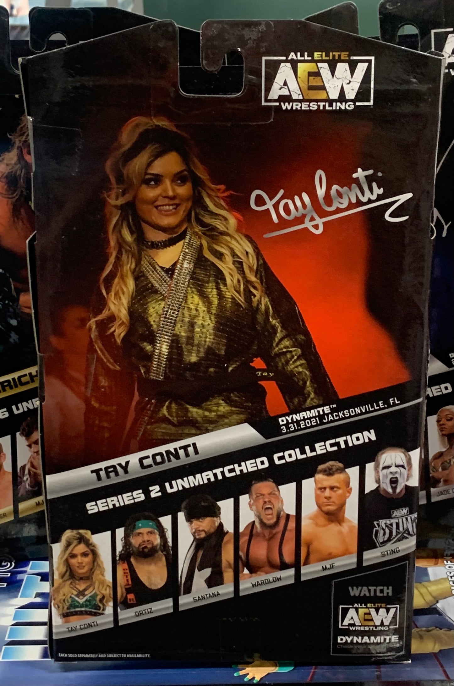 Tay Conti AEW Unmatched Series 2 Action Figure