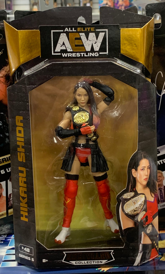 Hikaru Shida Unrivaled Series 6 Action Figure