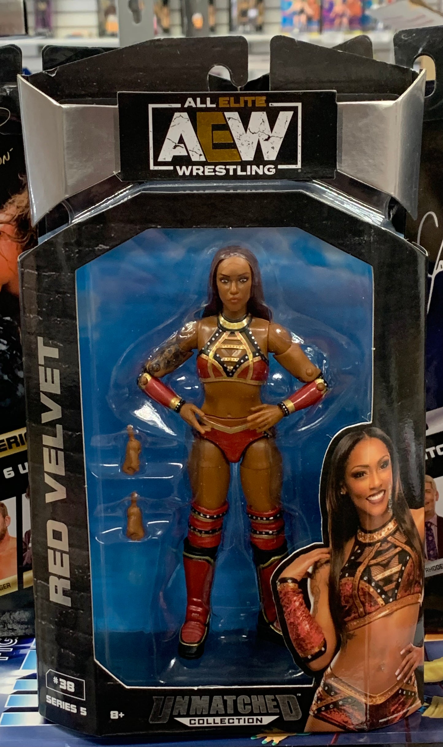 Red Velvet AEW Unmatched Series 5 Action Figure