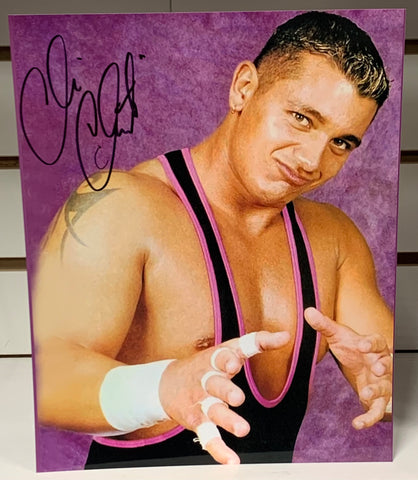 Chris Chetti Signed 8x10 Color photo ECW
