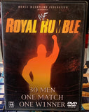 WWE DVD “Royal Rumble 2002” (Rock, Jericho, Flair, Edge & so much more)