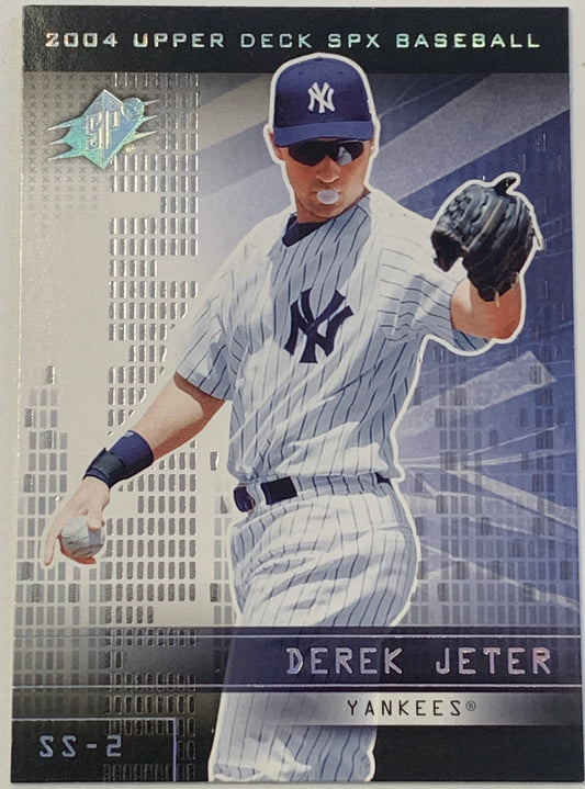 Derek Jeter 2005 UD Upper Deck SPX Card Yankees