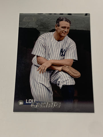 Lou Gehrig 2023 Topps Stadium Club (Yankees Legend)