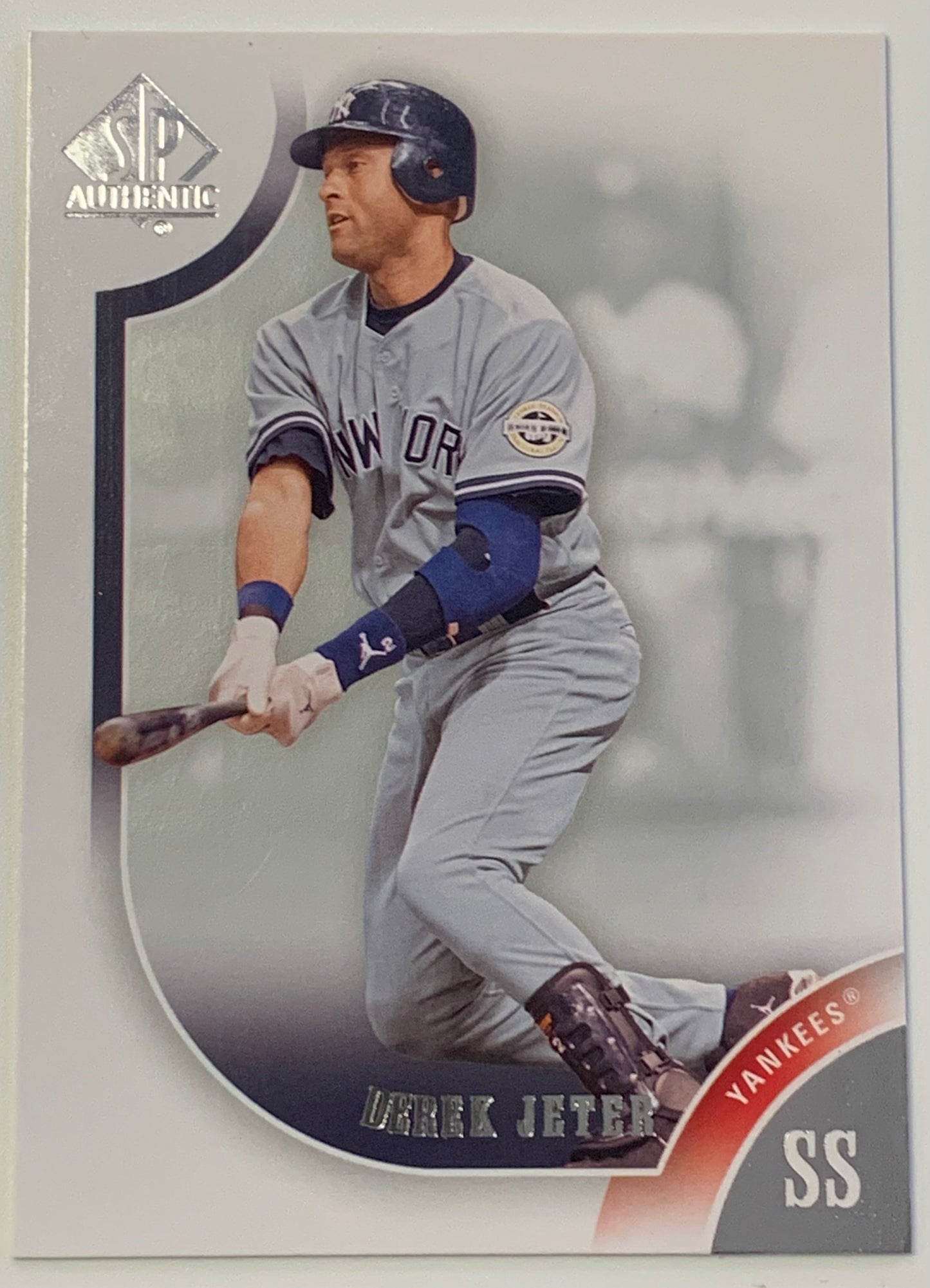 Derek Jeter 2009 UD Upper Deck SP Authentic Card YANKEES