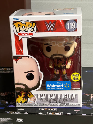 Bam Bam Bigelow WWE Walmart Exclusive Funko Pop #119