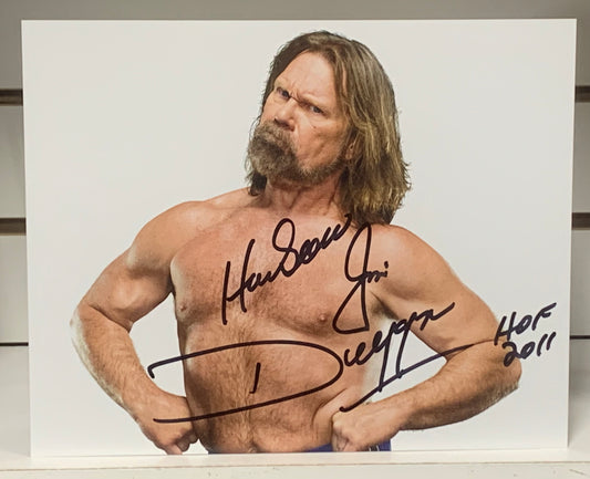 Hacksaw Jim Duggan Signed 8x10 Photo COA