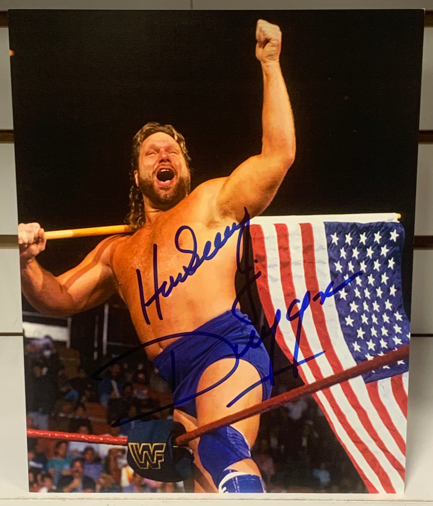Hacksaw Jim Duggan Signed 8x10 Photo COA