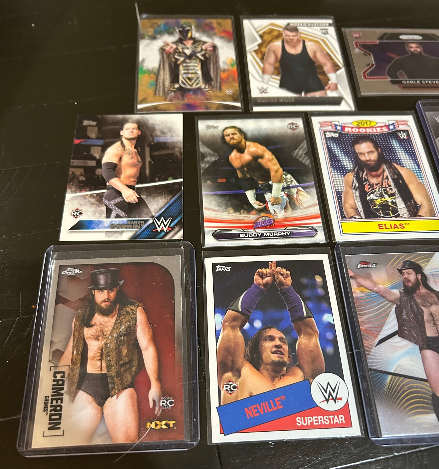 * WWE Rookie Card Lot (11 Cards) Corbin, Elias, Omas & much more