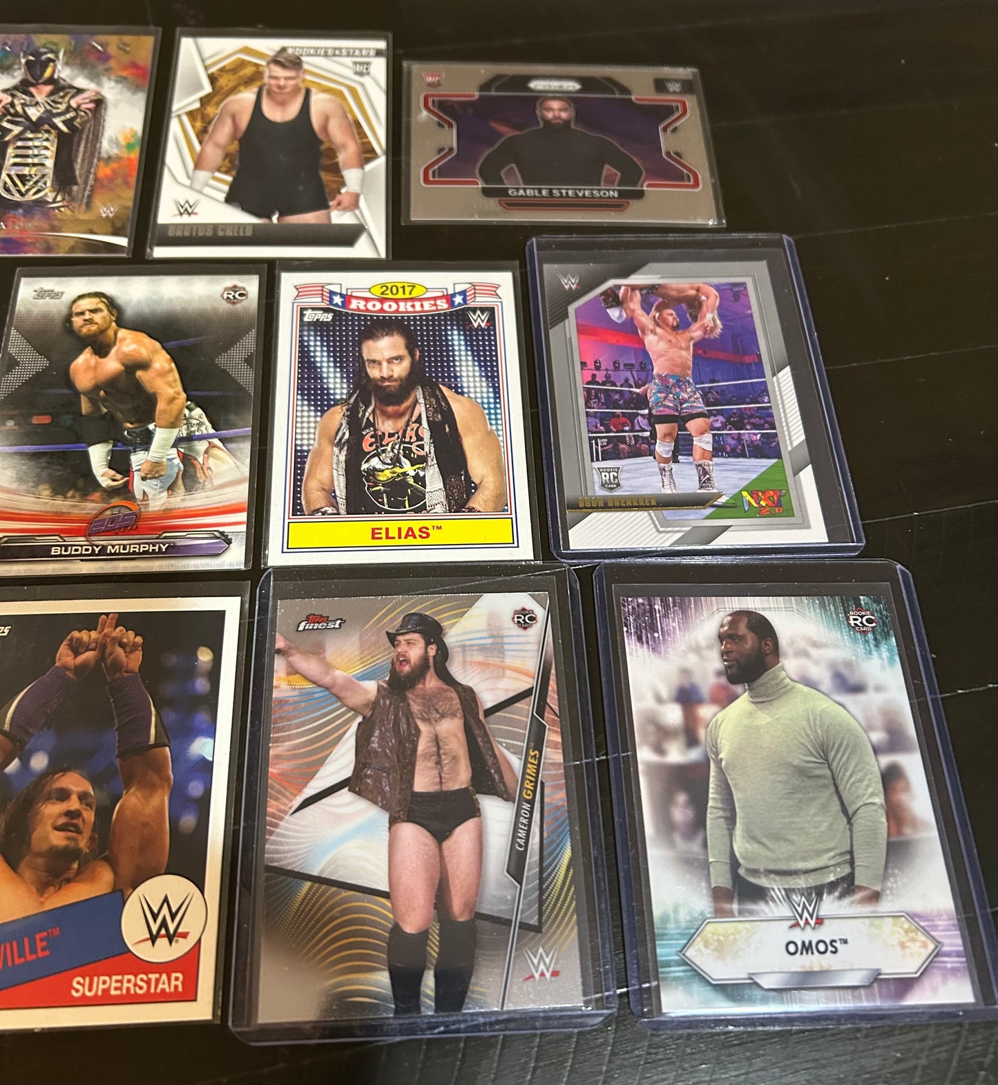 * WWE Rookie Card Lot (11 Cards) Corbin, Elias, Omas & much more