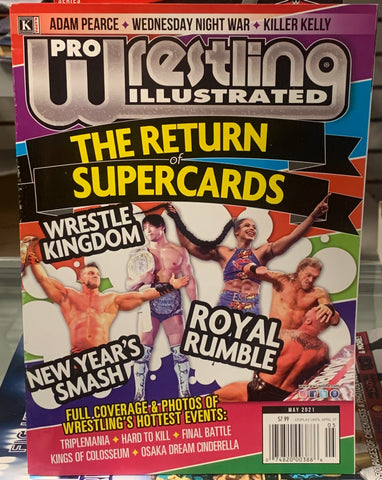 PWI Pro Wrestling Illustrated Magazine May 2021 (The Return of Supercards)