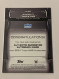 Angelo Dawkins 2021 WWE Topps Undisputed “Authentic Superstar Autograph” Card #158/199 (Only 199 Made)!!!