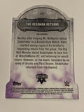 The Undertaker 2021 WWE Topps Finest Die Cut Orange Refractor Card #5/25 (Only 25 Made)!!!