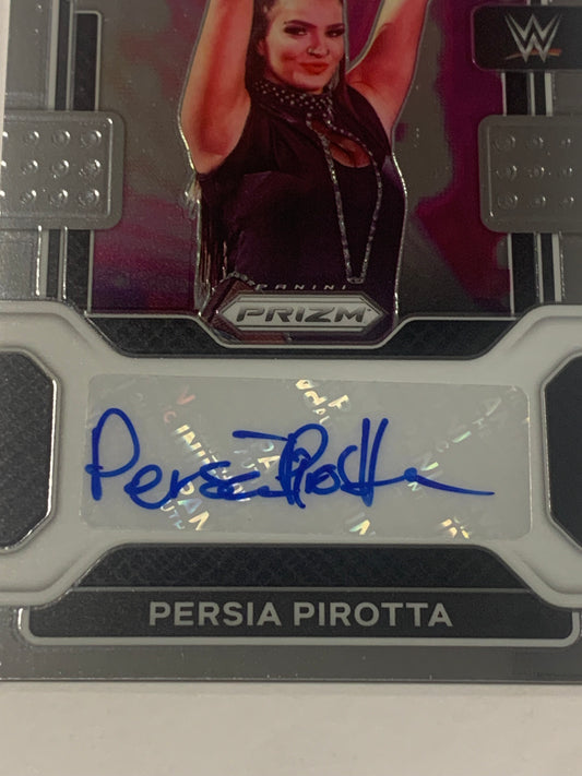 Persia Pirotta (Steph DeLander) 2022 WWE Prizm Sensational Autographed ROOKIE