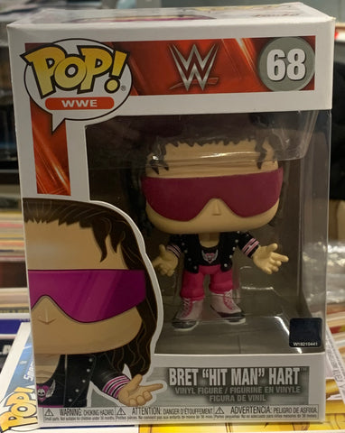 Bret “The Hitman” Hart WWE Funko Pop #68