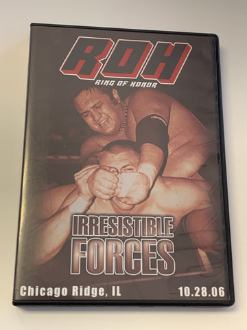 ROH Ring of Honor DVD “Irresistible Forces” 10/28/06 Samoa Joe Danielson