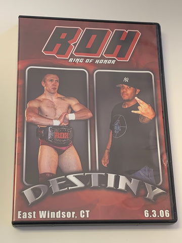 ROH Ring of Honor DVD “Destiny” 6/3/06 Danielson Homicide