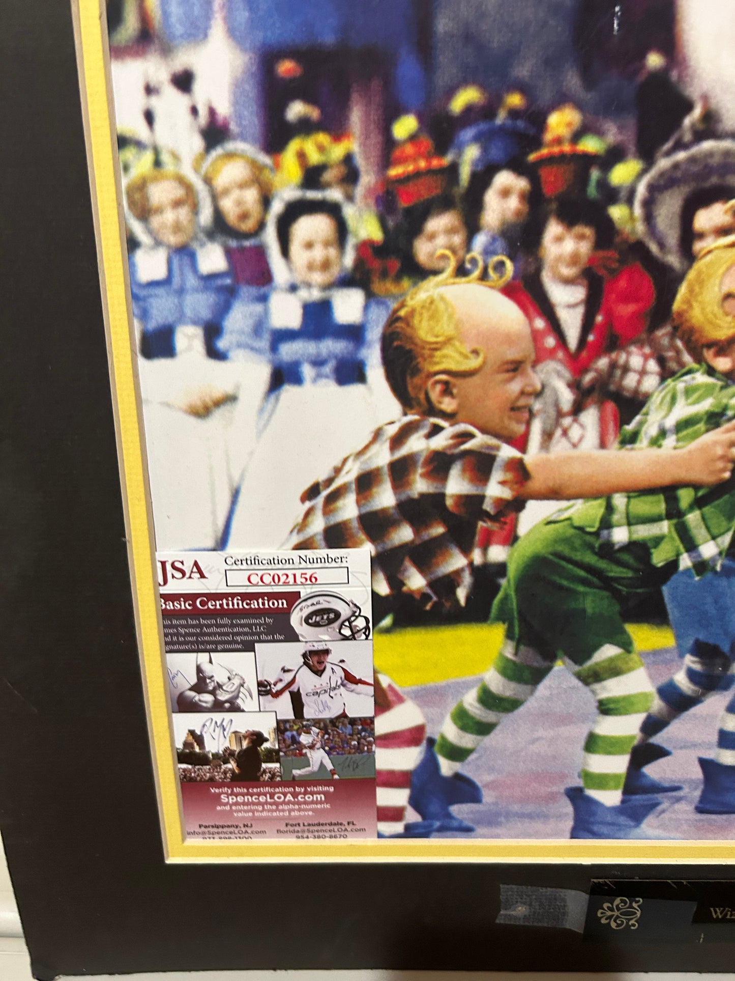 Wizard of Oz Signed by Jerry Maren (Lollipop Kid ) 16x20 (JSA Authenticated)