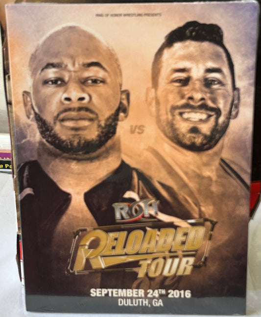 ROH Ring of Honor DVD (Sealed) “Reloaded Tour 2016” 9/24/2016 (Lethal, Liger, Lio Rush)
