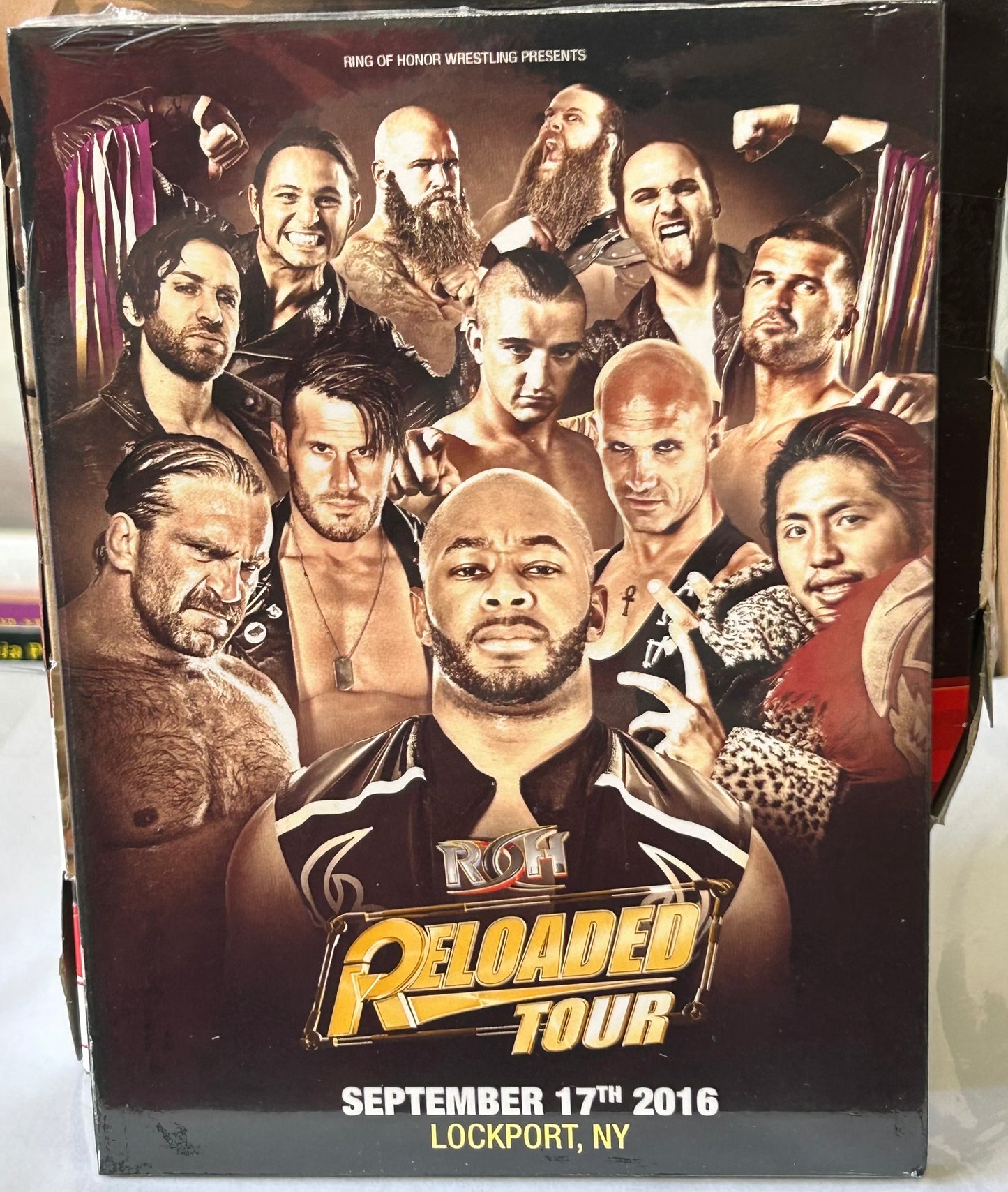 ROH Ring of Honor DVD (Sealed) “Reloaded Tour 2016” 9/17/2016 (Cole, Lethal, Briscoes, Jay White)