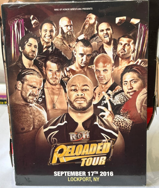 ROH Ring of Honor DVD (Sealed) “Reloaded Tour 2016” 9/17/2016 (Cole, Lethal, Briscoes, Jay White)