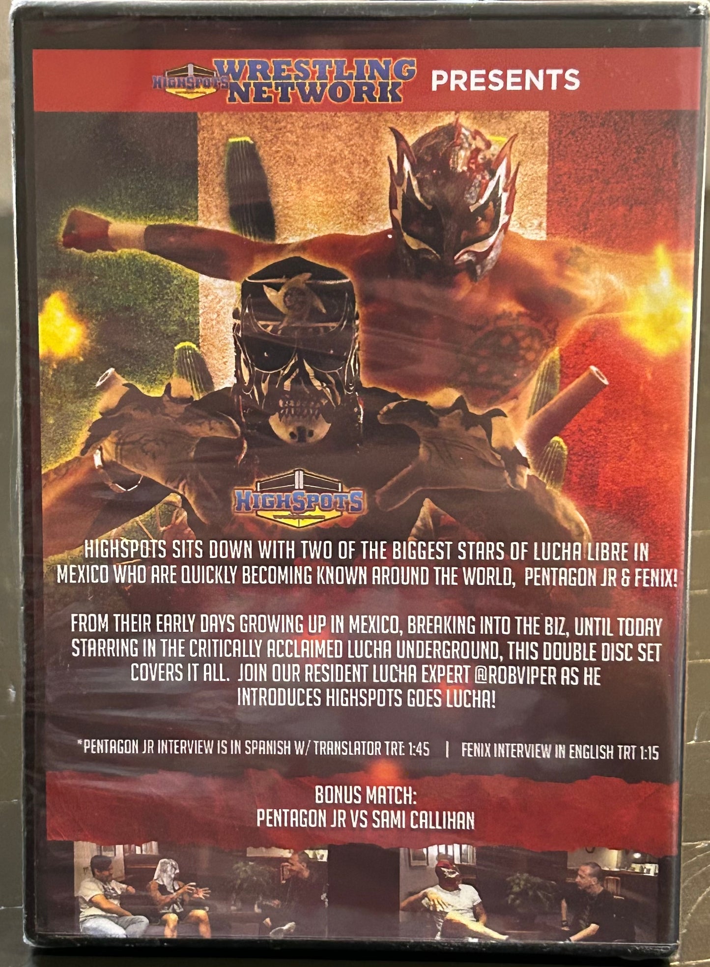 * Lucha Bros (Penta & Rey Fenix) Shoot Interview (SEALED)
