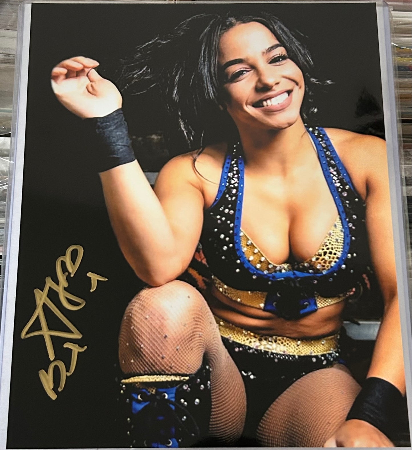 Aleah James Signed NXT WWE 8x10 Color Photo (Comes w/COA)