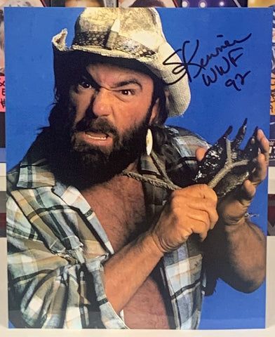 SKINNER Signed 8x10 Color Photo Inscribed “WWF 92” (Comes w/COA)!!!