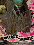 Mickie James SIGNED WWE Jakks LIMITED Action Figure (Super Hard To Find)