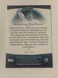 Ravishing Rick Rude 2010 WWE Topps Platinum Green Parallel Card #306/499 (Awesome Card)!!!