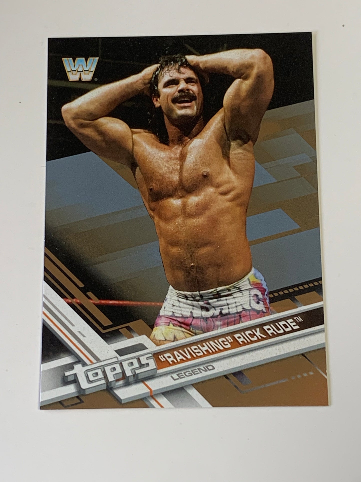 Ravishing Rick Rude 2017 WWE Topps Bronze Parallel Card