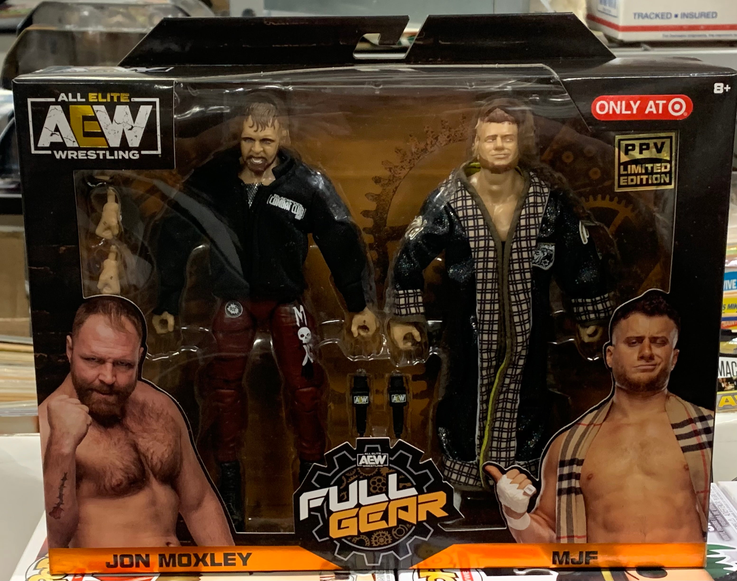 AEW : Jon Moxley & MJF Target Full Gear Exclusive 2 Pack