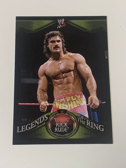 Ravishing Rick Rude 2009 WWE Topps “ Legends of The Ring” Card