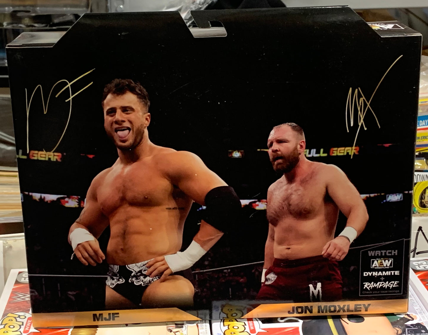 Jon Moxley & MJF AEW Full Gear Exclusive Action Figures (Limited Edition)