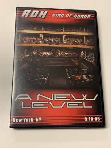 ROH Ring of Honor DVD “A New Level” 5/10/08 Tyler Black Bryanson Steen Generico