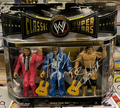 Rythm n’ Blues WWE Jakks Classic Superstars 3-pack SIGNED by All 3 (Comes w/COA)