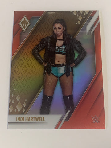 Indi Hartwell 2022 WWE Panini Chronicles Phoenix Refractor Card #64/199 (Only 199 Made)!!!