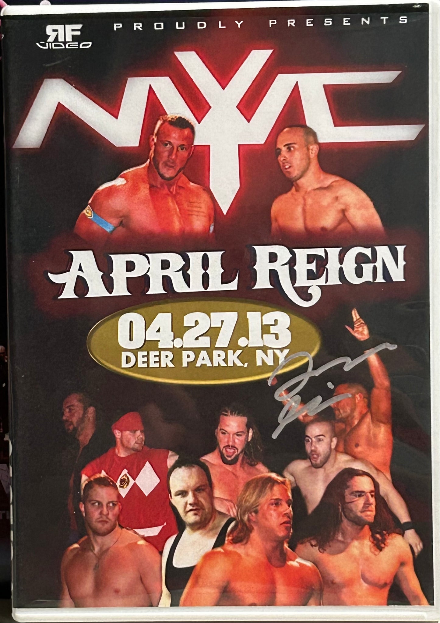 NYWC New York Wrestling Connection DVD “April Reign” 4/27/13 (John Silver, Alex Reynolds & so much more)