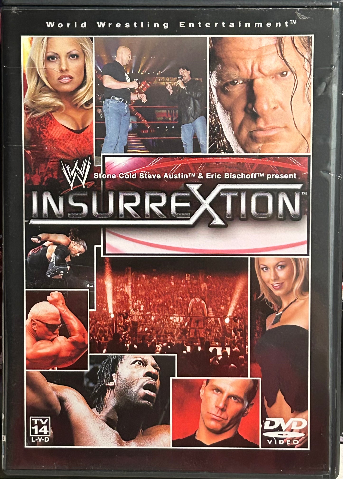 WWE Insurrextion 2003 DVD (Signed by Jazz)