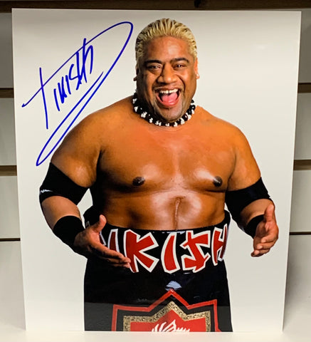 Rikishi Signed 8x10 Color photo (Comes w/COA)